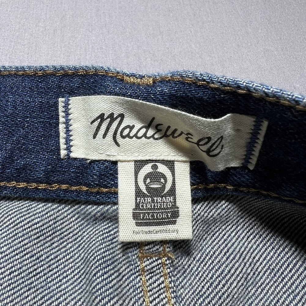 Madewell Superwide-Leg Jeans Softdrape Edition Womens 32 Blue High Waist - Picture 7 of 15